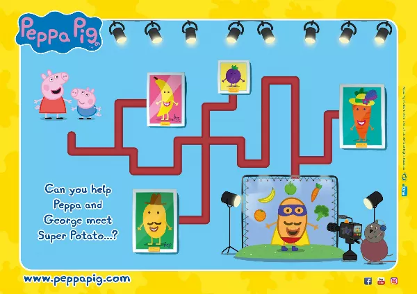 Peppa Pig Super Potato Maze